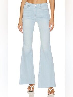 Frame Le Easy flare jeans size 30 CLARITY WASH